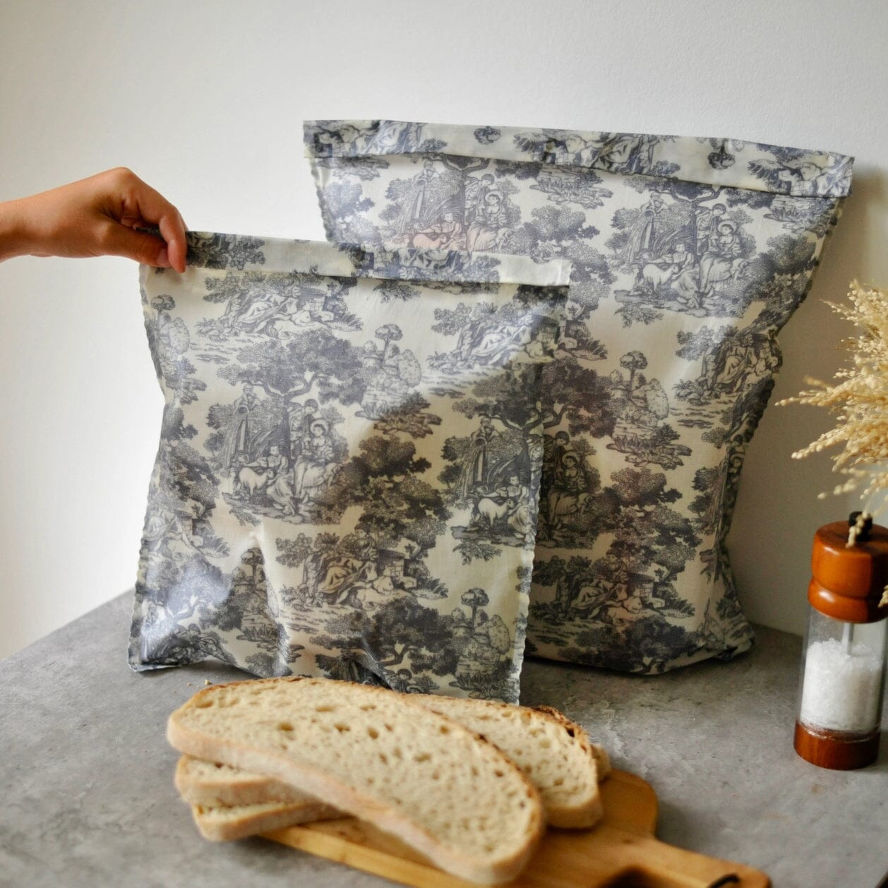 Lou Bees Wax Bread Bags Soft Goods Lou Bees XL Vintage 