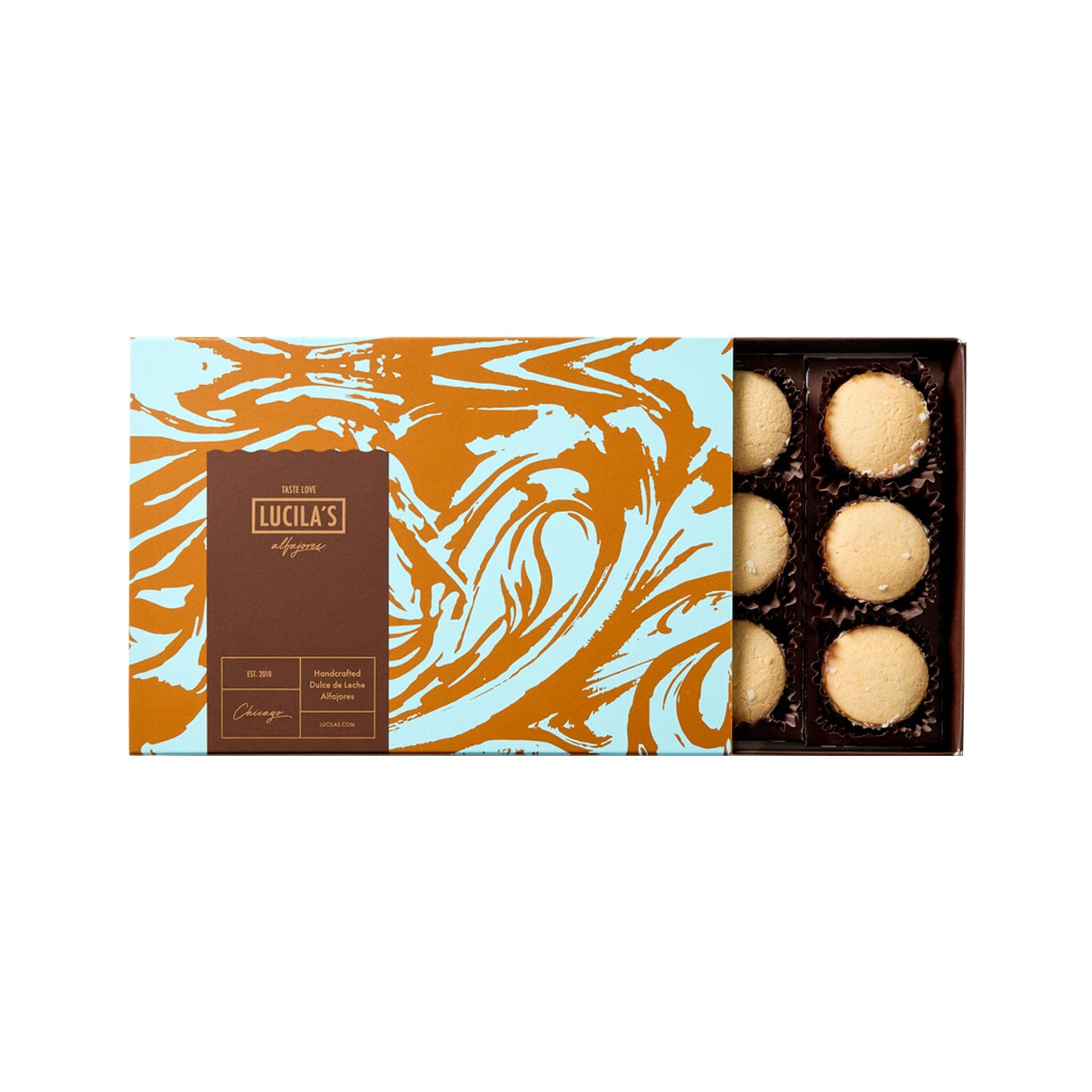 Lucila's Alfajores Traditional 12 Pack Fresh Dropship Lucila's Alfajores 