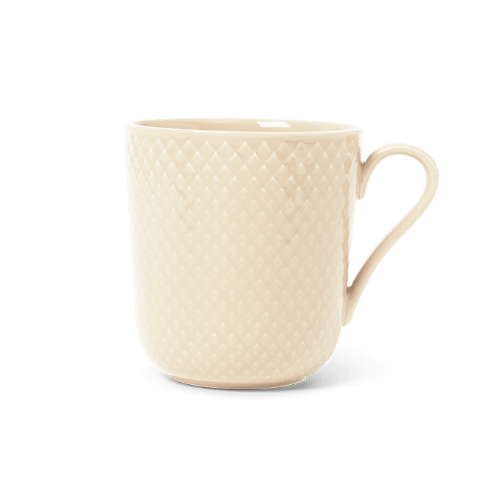 Lyngby Porcelæn Rhombe Earth Mug with Handle, 13.2 Oz Mugs & cups rosendahl.com Marble 