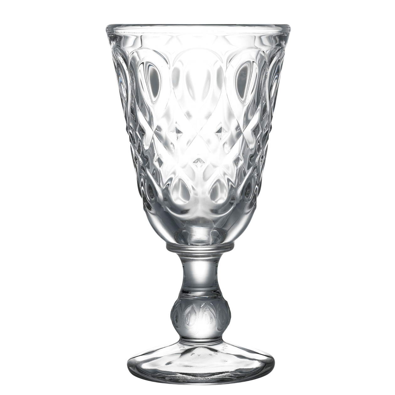 Lyonnais Wine Glass Set-6 La Rochere Clear 