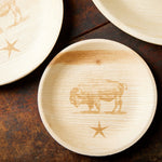 Maaterra Compostable Tableware — American Bison Plates Maaterra 