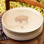 Maaterra Compostable Tableware — American Bison