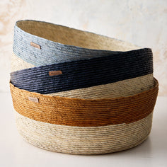 Makaua Large Round Basket Housewares Makaua 