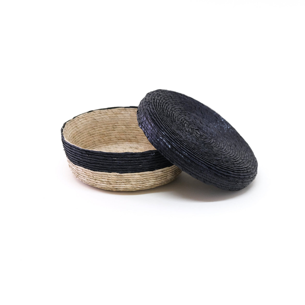 Makaua Tortillero Basket with Lid Soft Goods Makaua Carbon 