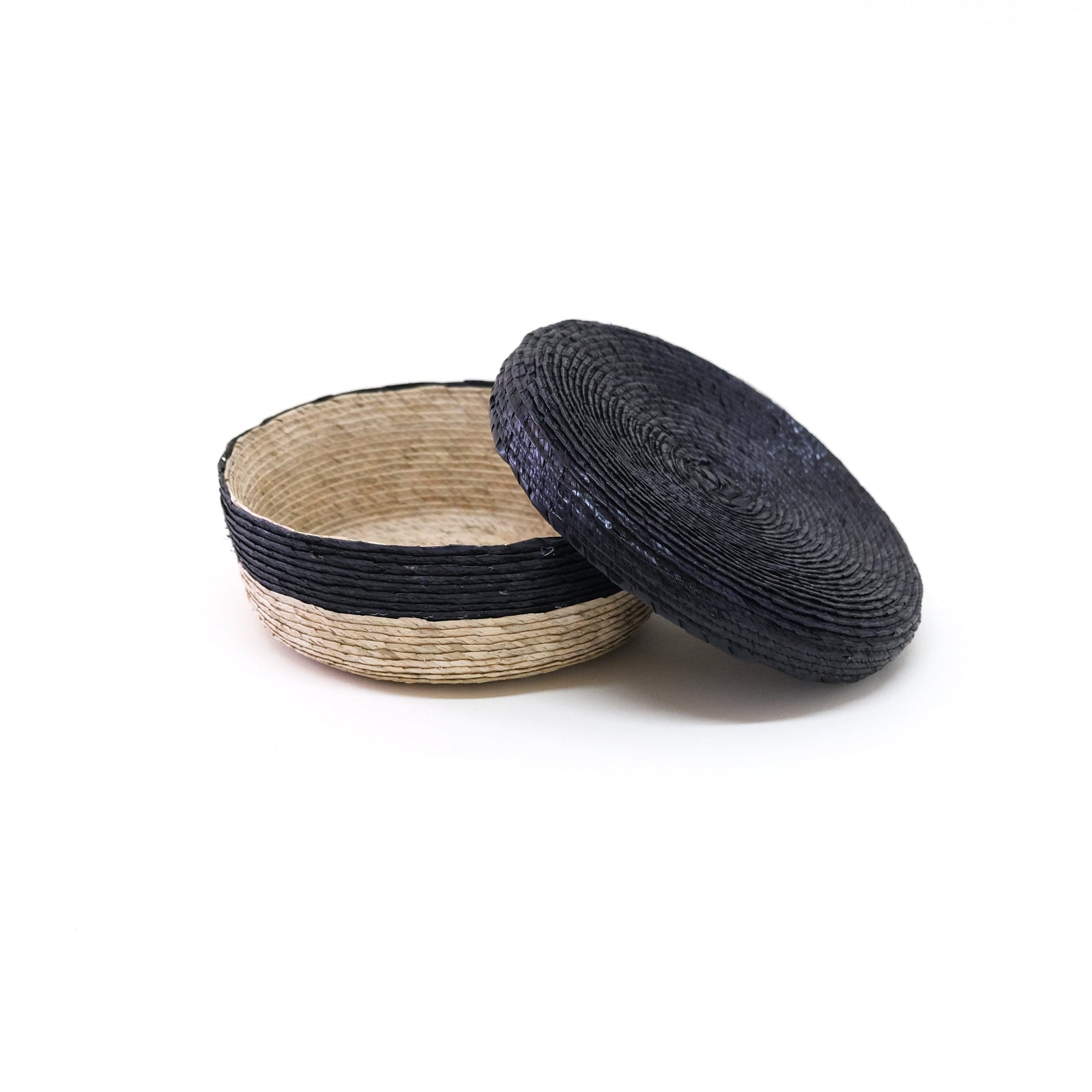 Makaua Tortillero Basket with Lid Soft Goods Makaua Carbon 