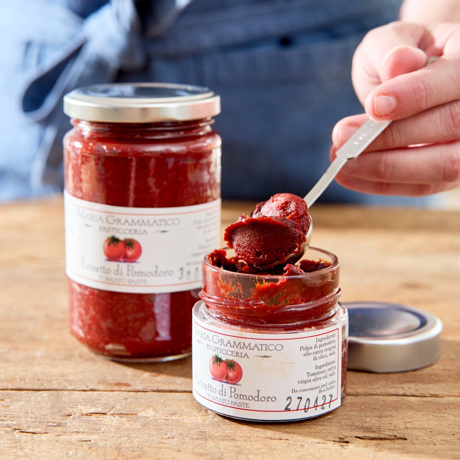 Maria Grammatico Pasticceria Estratto Di Pomodoro Tomato Paste Pantry Manicaretti 