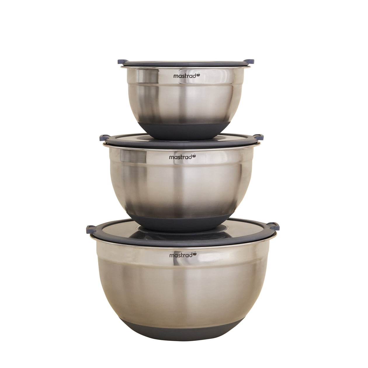 Mastrad Three-Piece Mixing Bowls Equipment Mastrad 