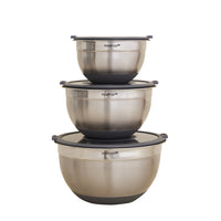 Mastrad Three-Piece Mixing Bowls Equipment Mastrad 