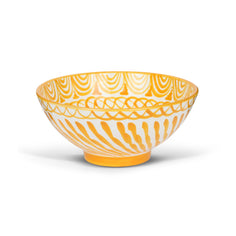Medium bowl with hand painted designs Bowl Pomelo Casa 