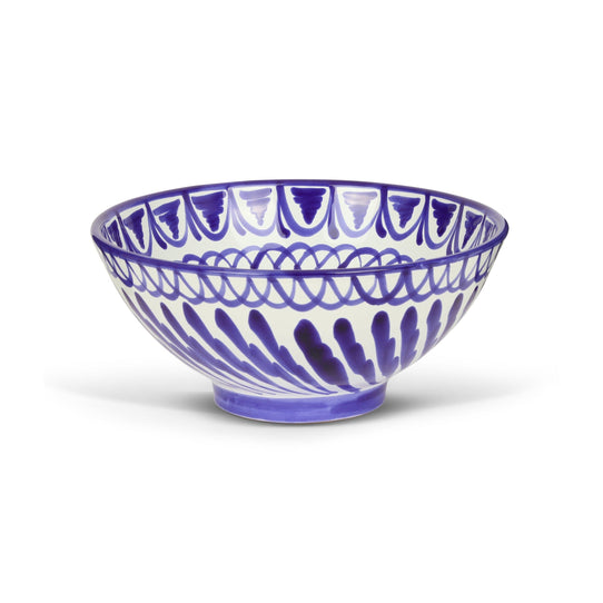 Medium bowl with hand painted designs Bowl Pomelo Casa 