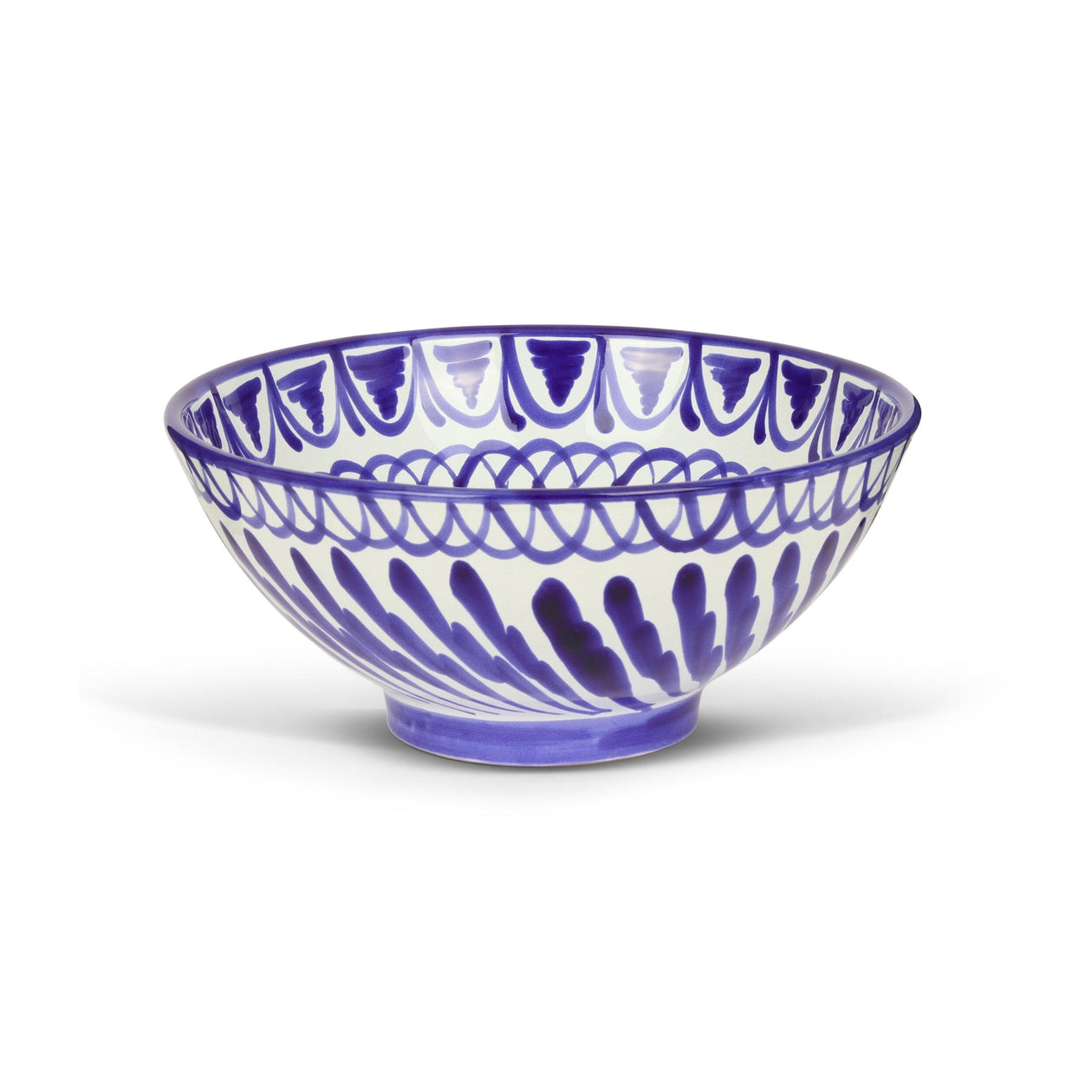 Medium bowl with hand painted designs Bowl Pomelo Casa 