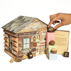 Melt Chocolates London Log Cabin Advent Calendar Pantry Melt Chocolate 