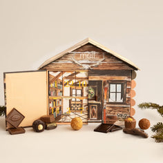 Melt Chocolates London Log Cabin Advent Calendar Pantry Melt Chocolate 