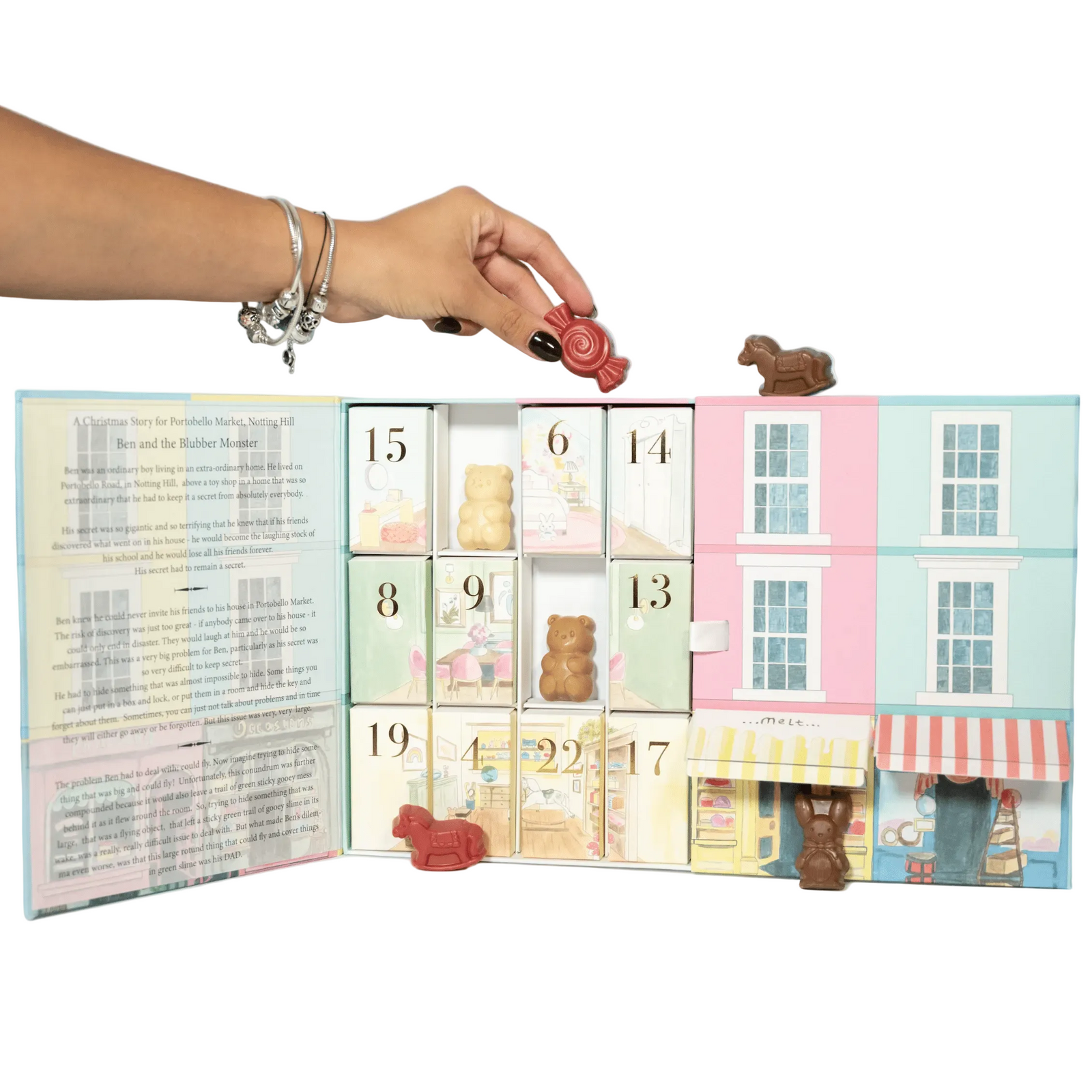 Melt Chocolates Portobello Road Advent Calendar Holiday Pantry Melt Chocolate 
