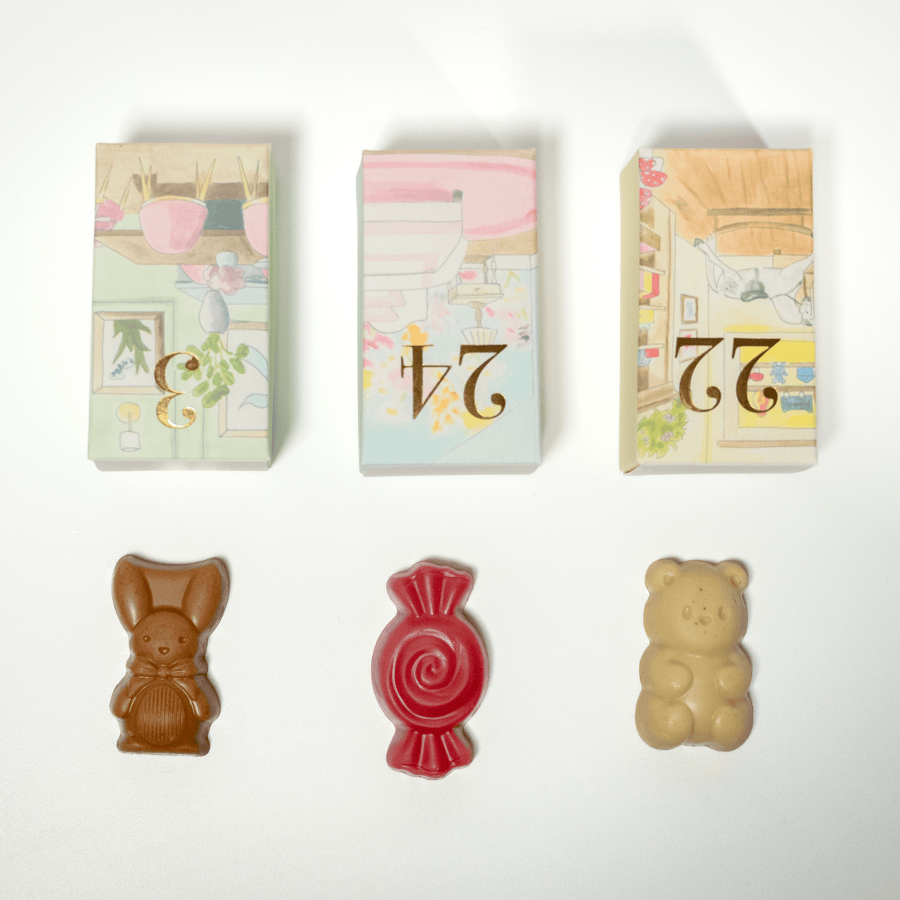Melt Chocolates Portobello Road Advent Calendar Holiday Pantry Melt Chocolate 