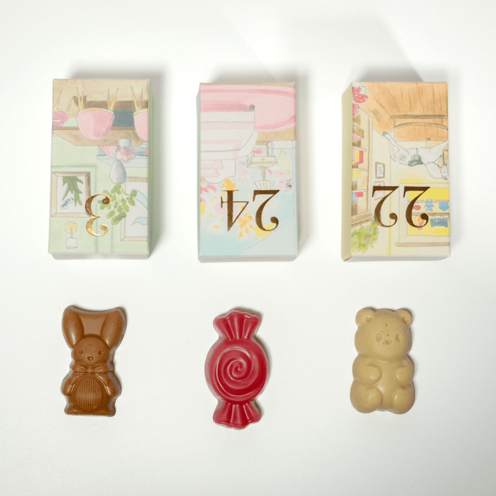 Melt Chocolates Portobello Road Advent Calendar Holiday Pantry Melt Chocolate 