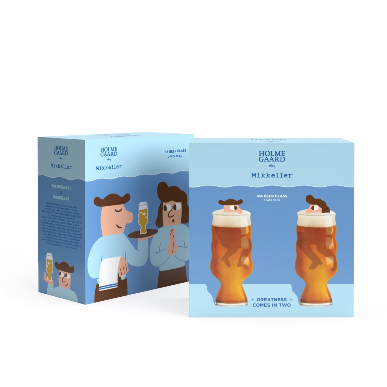 Mikkeller IPA Beer Glasses - Set of Two Tabletop RDG - Rosenthal Design Group 