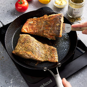 Milk Street 11-Inch Hammered Carbon Steel Skillet