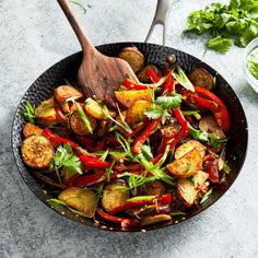 Milk Street 11-Inch Hammered Carbon Steel Skillet Cookware & Tools Milk Street 