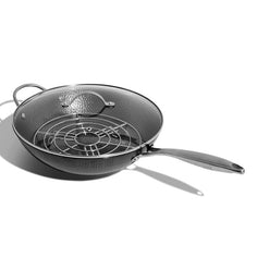 Milk Street 3-Piece 13-Inch Hammered Carbon Steel Wok Equipment Milk Street 
