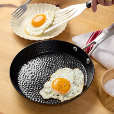 Milk Street 8-Inch Hammered Carbon Steel Skillet Equipment Milk Street 