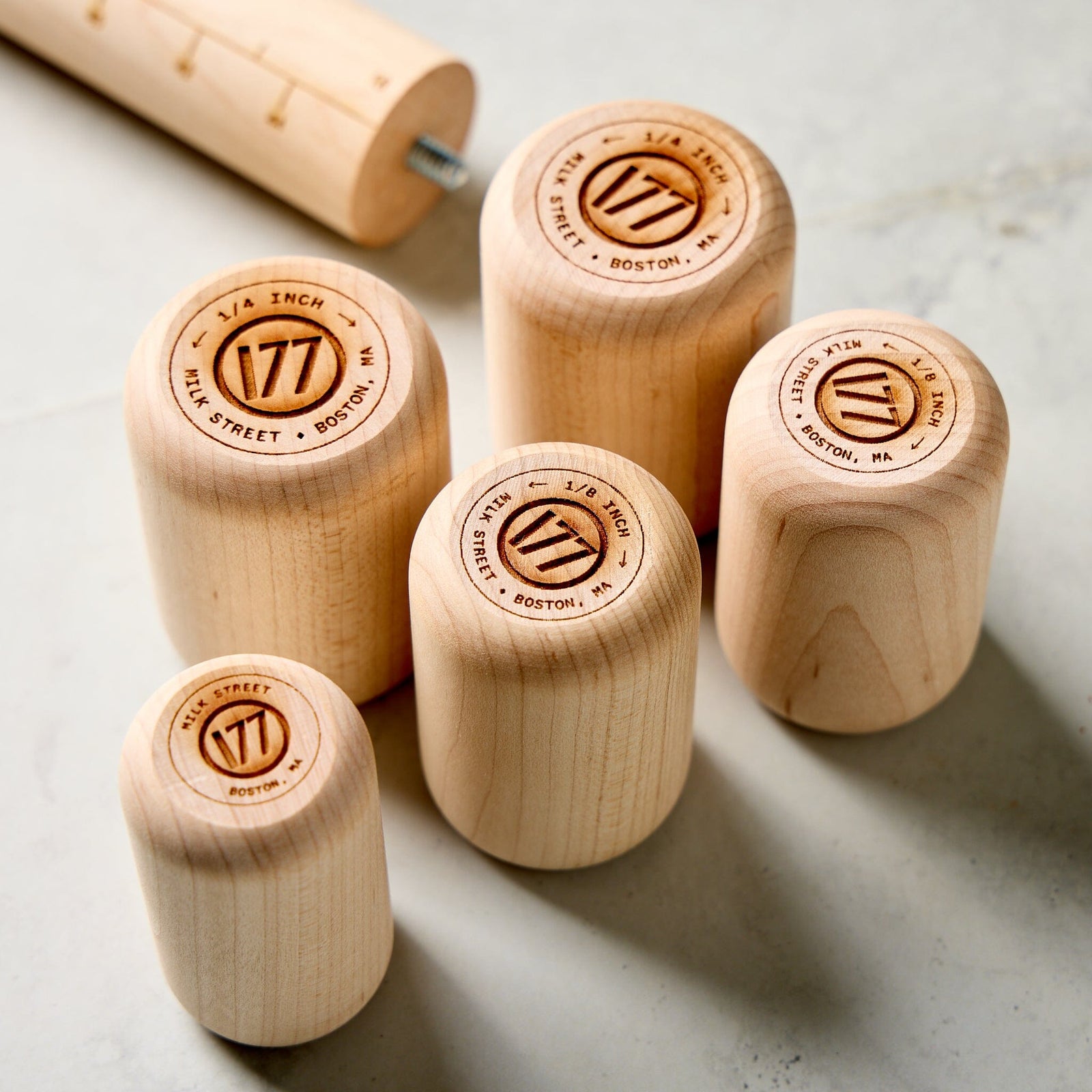 Milk Street Adjustable Maple Wood Rolling Pin Equipment Milk Street 