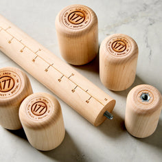 Milk Street Adjustable Maple Wood Rolling Pin Equipment Milk Street 