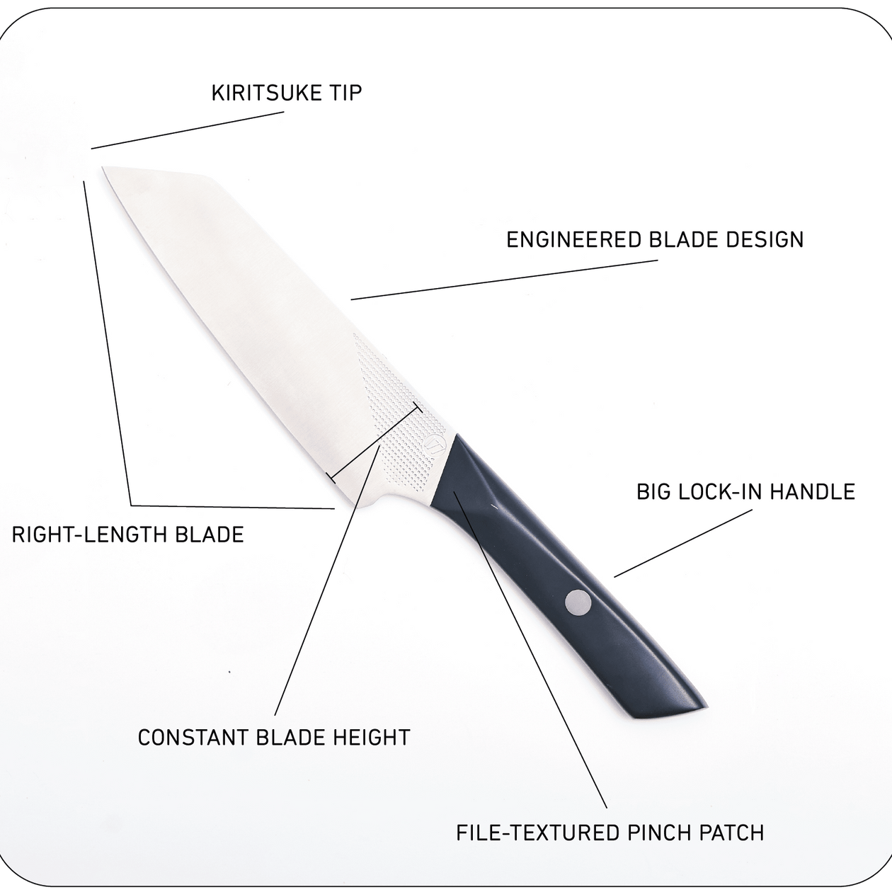 Bunka Knife Length: Best Guide To Choose The Right Size 5 Blade geometry and how it ties to bunka knife length