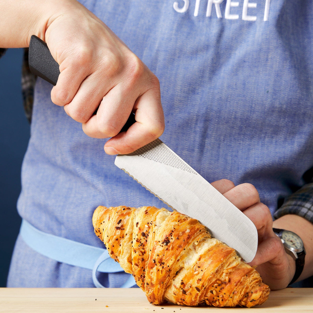 Milk Street: Kitchin-tan™ Serrated Japanese-Style Utility Knife Deal Milk Street 