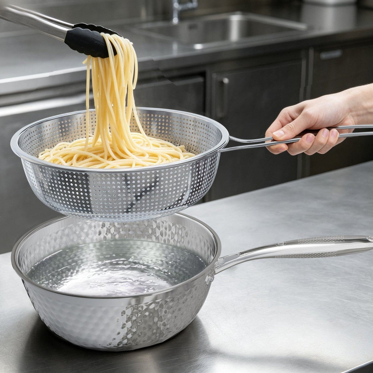 Milk Street Pasta Pot and Strainer Milk Street 