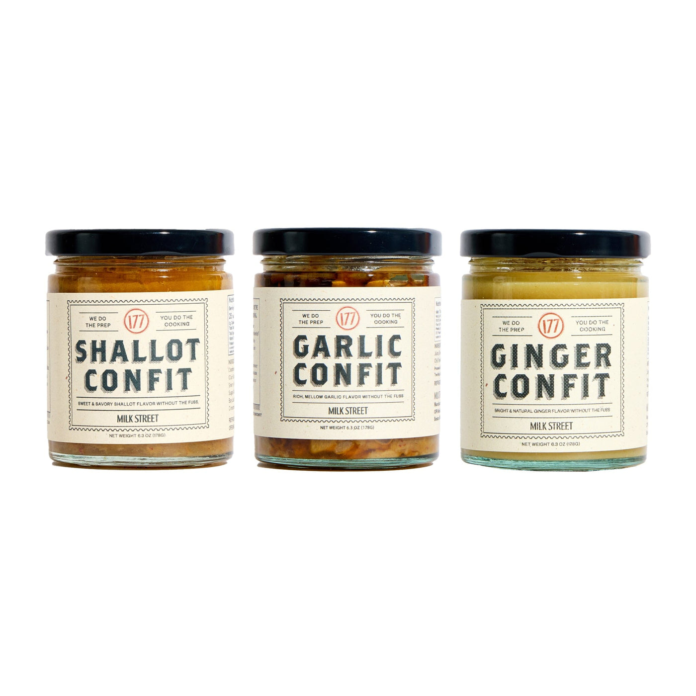 Milk Street Premium Essential Confits — Set of 3 Pantry Milk Street 