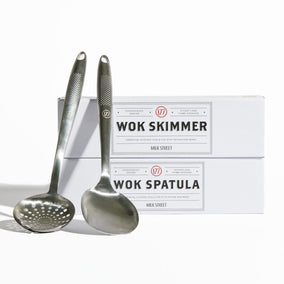 Milk Street Wok Spatula & Wok Skimmer Set
