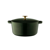 Milo by Kana 3.5-Quart Enameled Dutch Oven Equipment Milo by Kana Emerald Green 