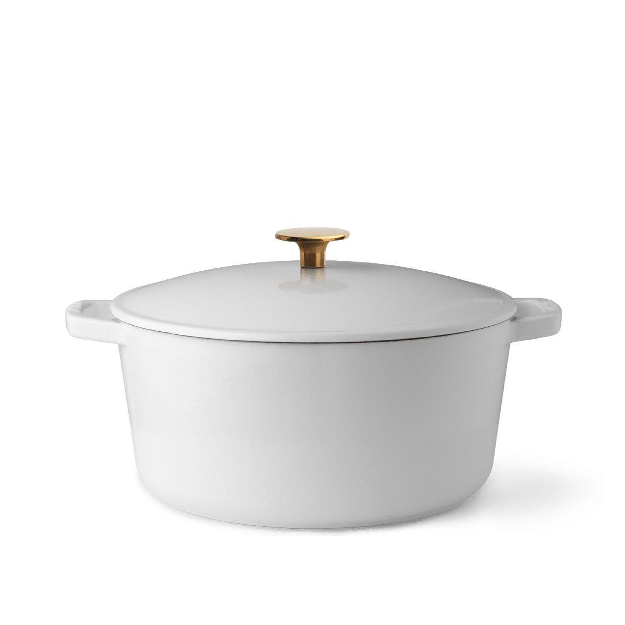 Milo by Kana 3.5-Quart Enameled Dutch Oven Equipment Milo by Kana White 