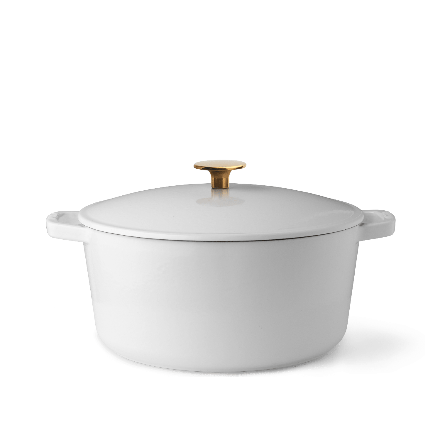 Milo by Kana 3.5-Quart Enameled Dutch Oven Equipment Milo by Kana White 