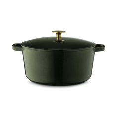 Milo by Kana 5.5-Quart Enameled Dutch Oven Equipment Milo by Kana Emerald Green 