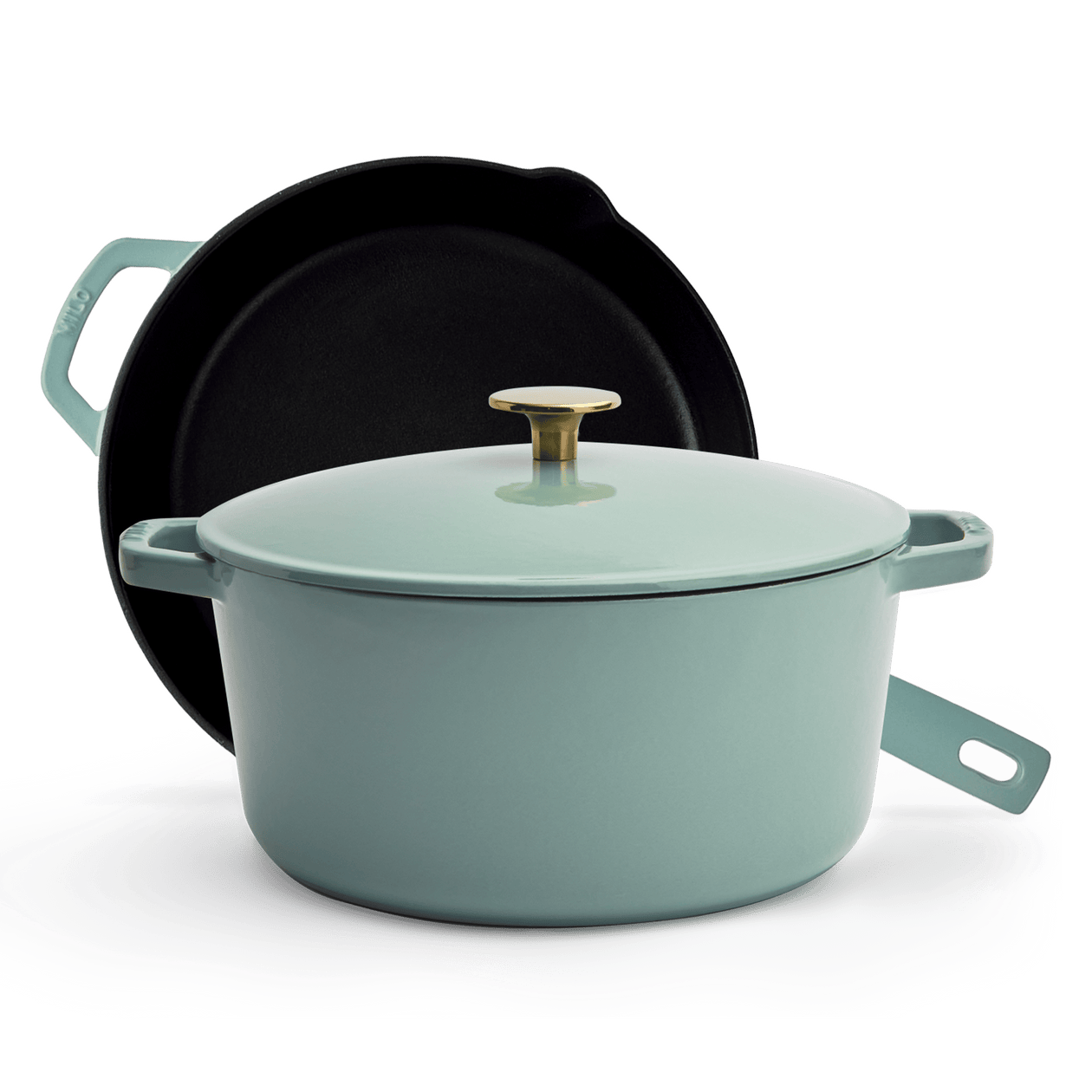 Milo by Kana Dutch Oven and Ultimate Skillet Set Equipment Milo by Kana Eucalyptus 