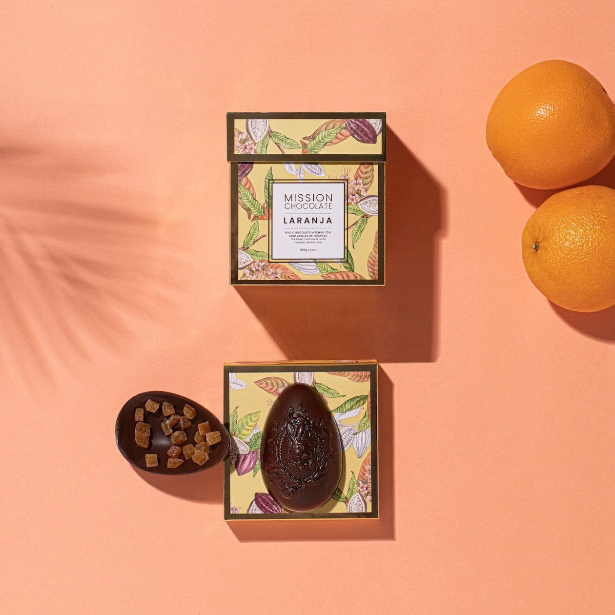 Mission Chocolate Dark Chocolate & Orange Easter Egg Pantry Mission Chocolate 