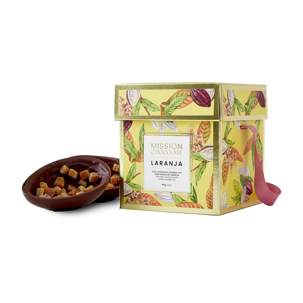 Mission Chocolate Dark Chocolate & Orange Easter Egg Pantry Mission Chocolate 