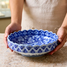 Miya Company Blue & White Bowl Sometsuke Tabletop Miya Company 