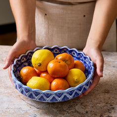Miya Company Blue & White Bowl Sometsuke Tabletop Miya Company 