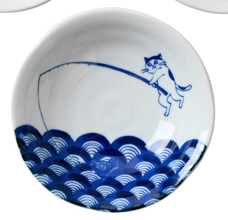 Miya Company Shichita Someneko Plate - 3 Styles