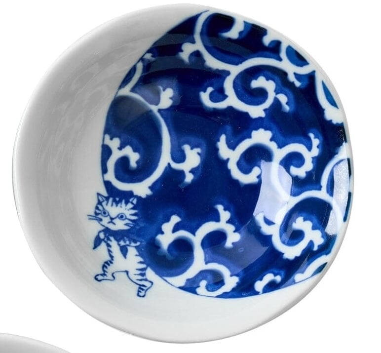 Miya Company Shichita Someneko Plate - 3 Styles Tabletop Miya Company Cat Burglar 