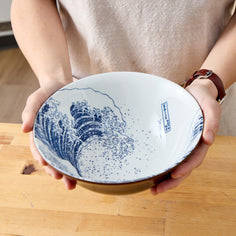 Miya Company The Great Wave Ramen Bowl Tabletop Miya Company 
