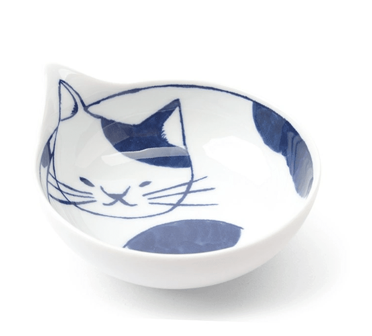 Miya Nekotori Cat Dishes – Set of 4 Tabletop Miya Company 