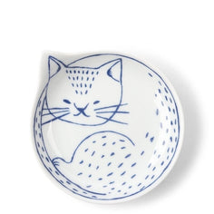 Miya Nekotori Cat Plates - set of 4 Tabletop Miya Company 
