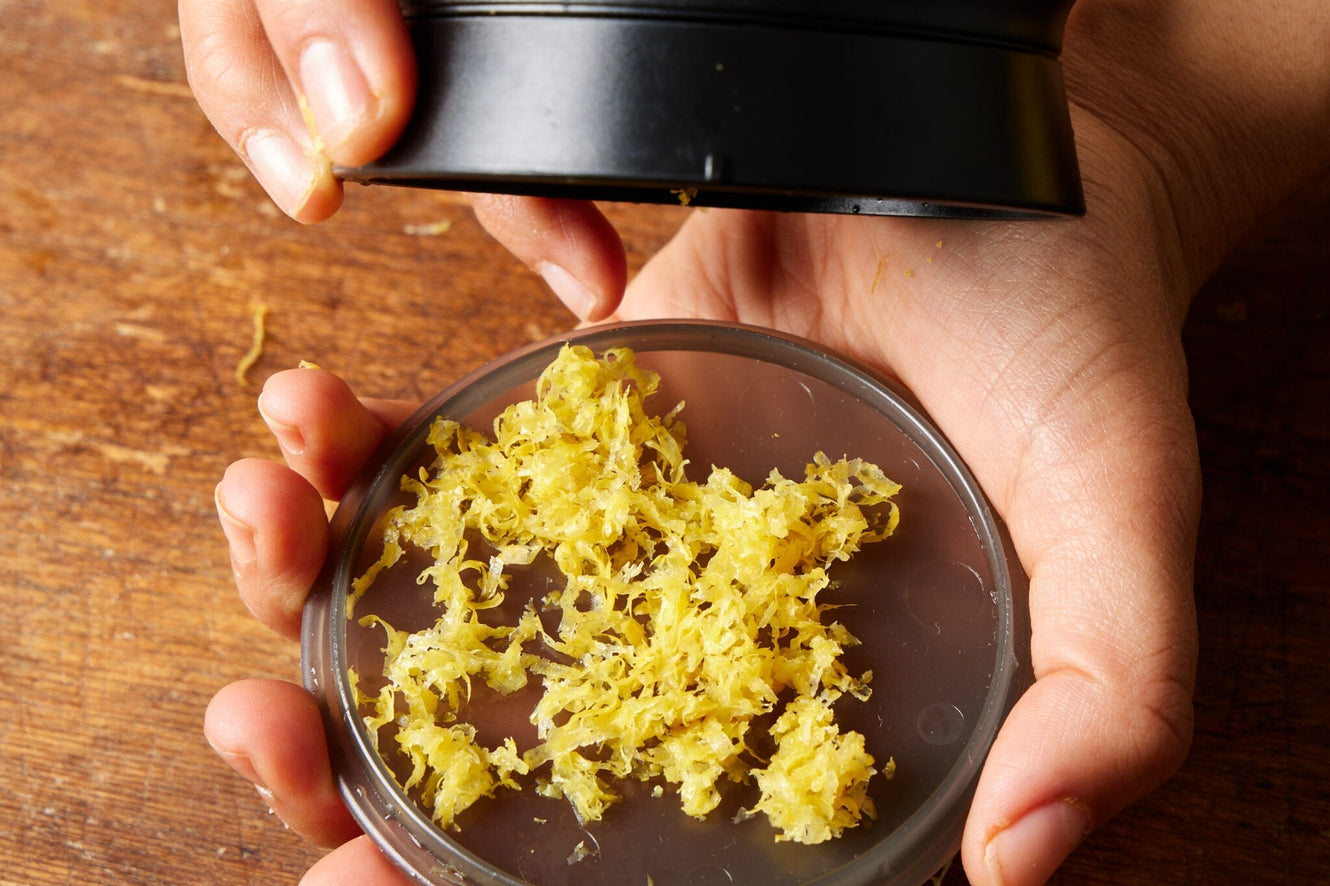 This compact ginger grater combines the best features of Japanese-style ceramic graters and wand-style graters—it's useful not only for ginger but also nutmeg, garlic, hard cheeses and citrus zest.