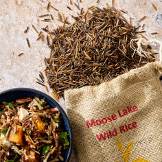 Moose Lake Hand Picked Wood Parched Lake & River Wild Rice Pantry Moose Lake 