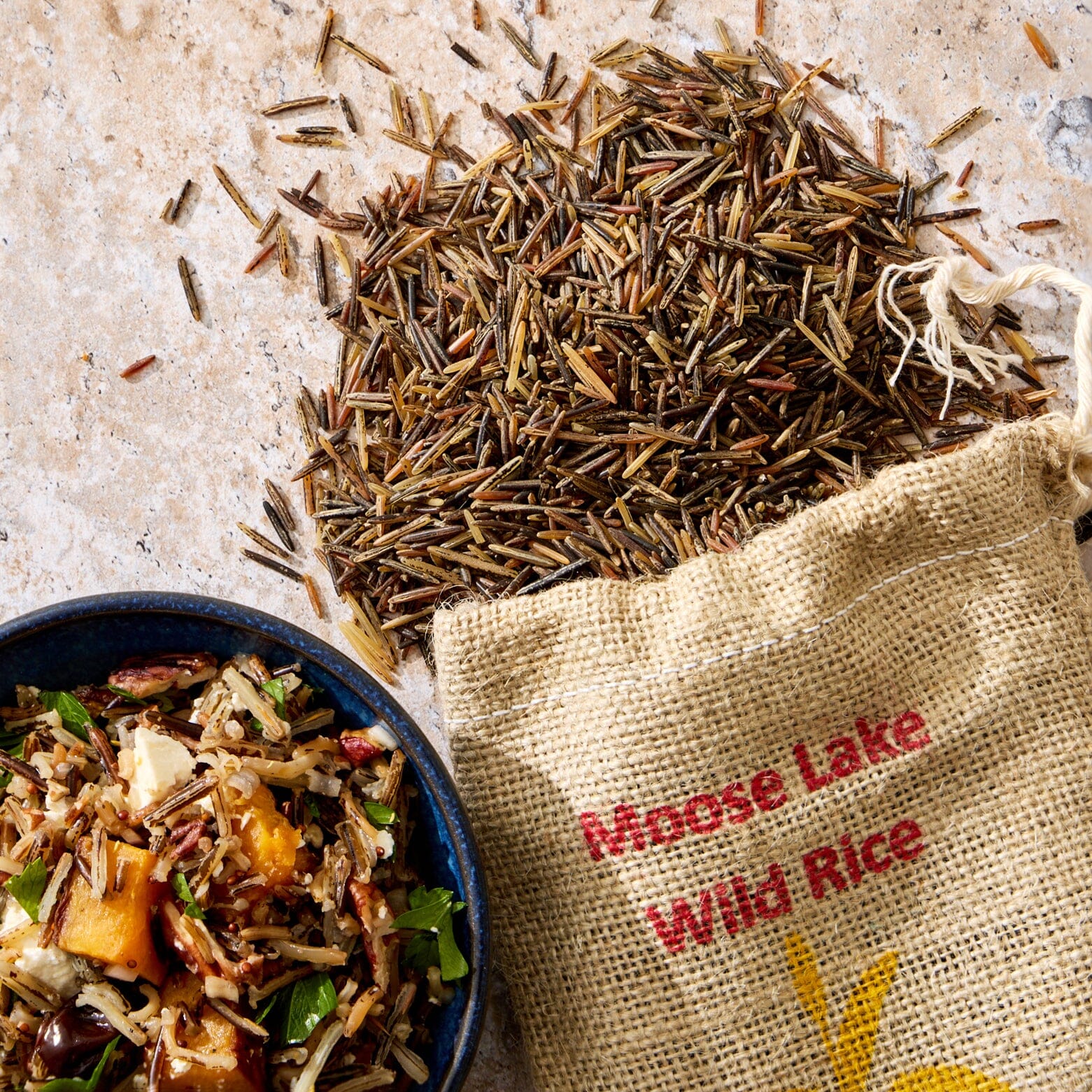 Moose Lake Hand Picked Wood Parched Lake & River Wild Rice Pantry Moose Lake 