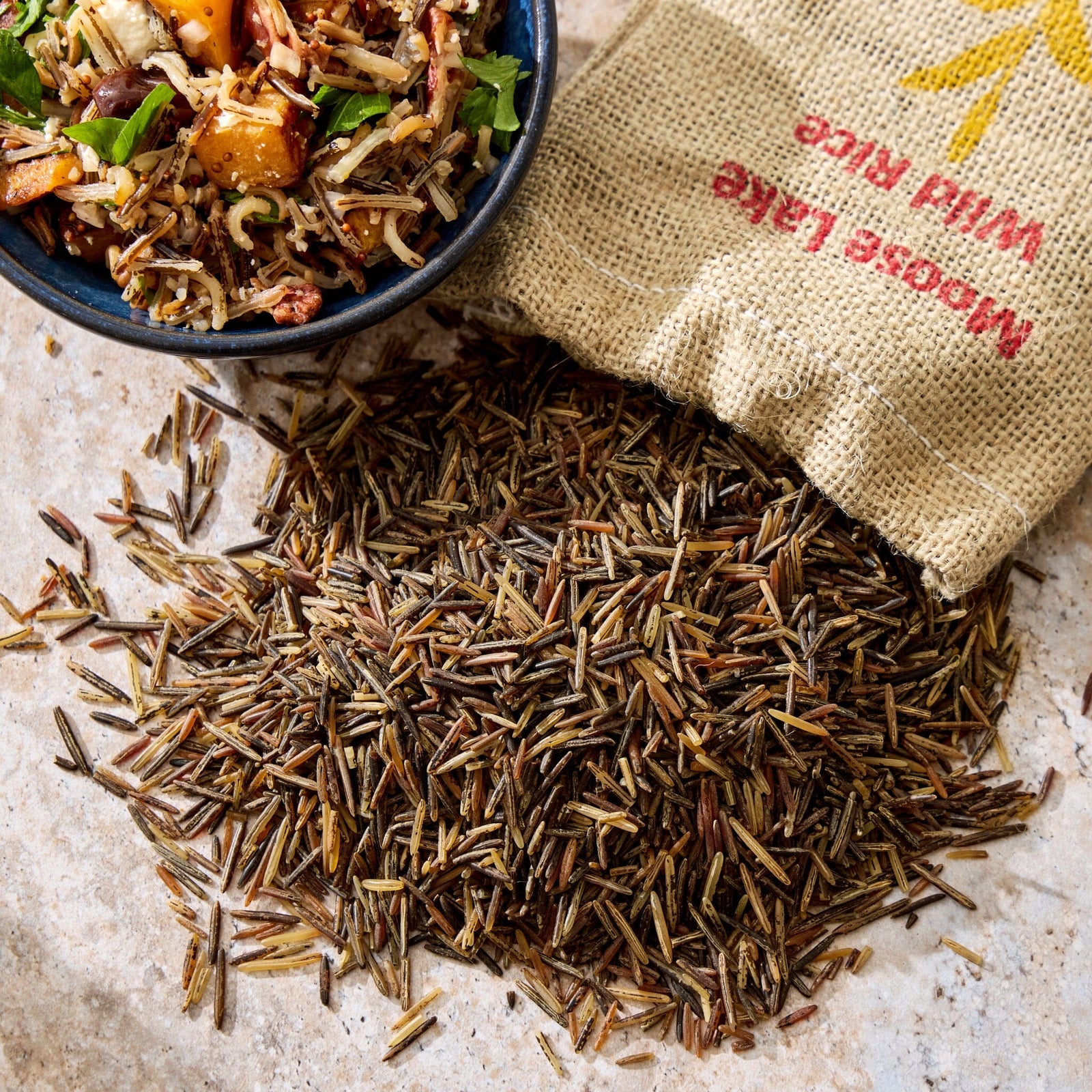 Moose Lake Hand Picked Wood Parched Lake & River Wild Rice Pantry Moose Lake 